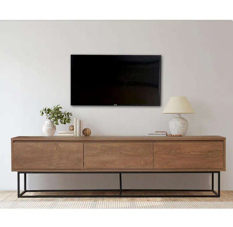 COMODA TV Milo 180, Nuc, 180x50x40 cm - Nuc