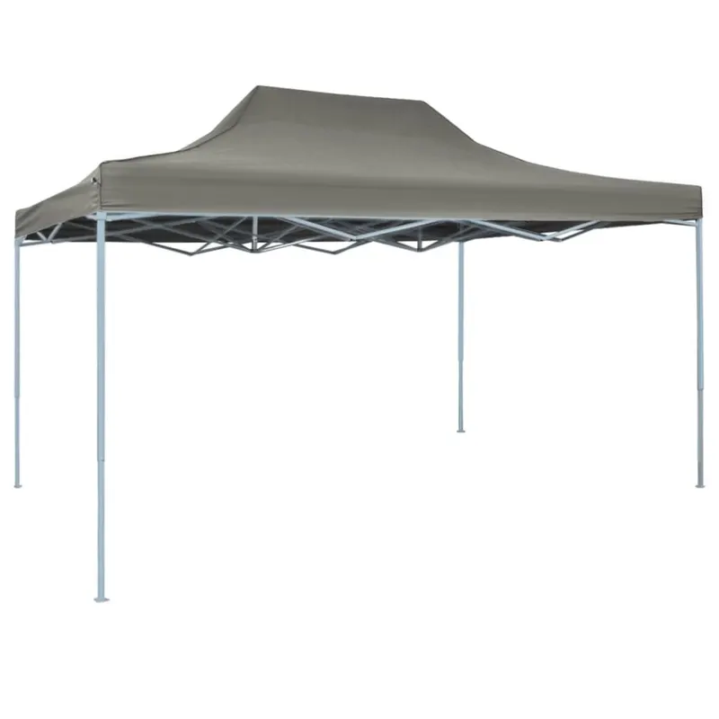 cort de petrecere pliabil profesional, antracit, 3 x 4 m, otel