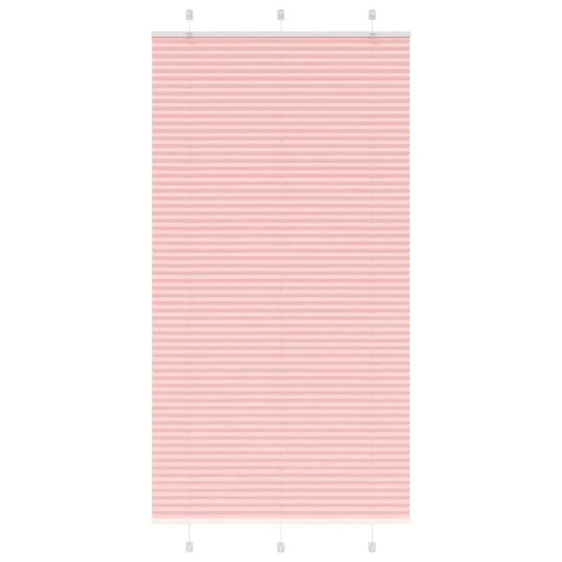 jaluza plisata roz 110x200 cm latime tesatura 109,4 cm