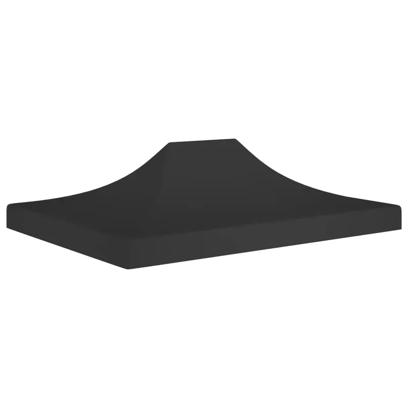 acoperis pentru cort de petrecere, negru, 4,5 x 3 m, 270 g/m2