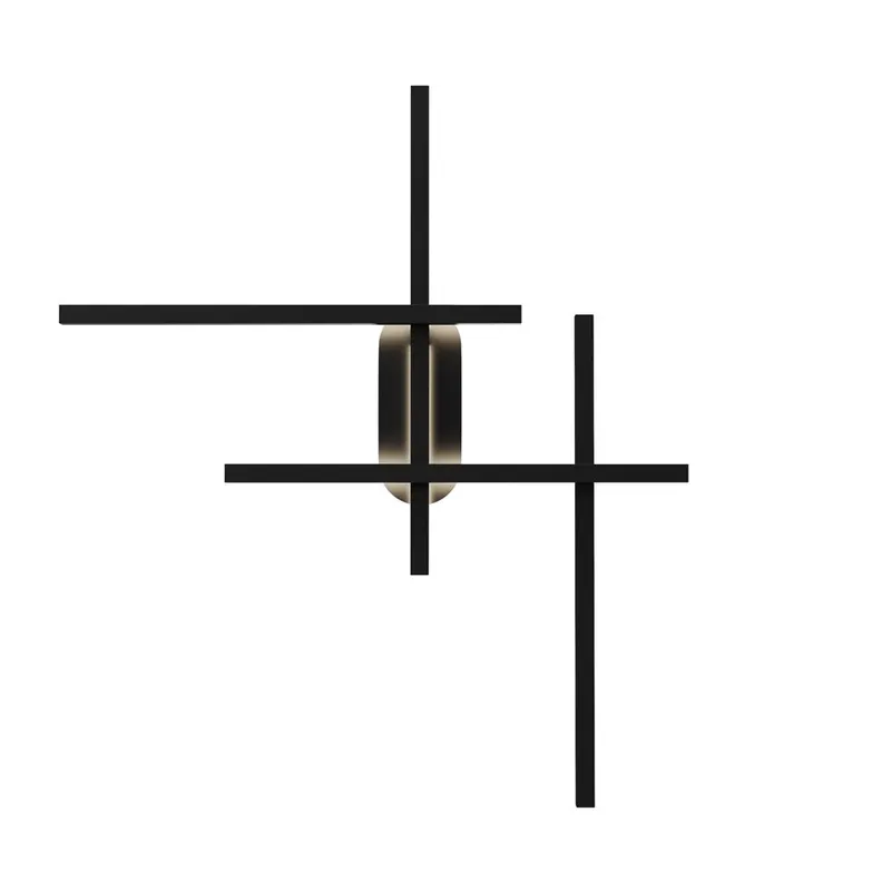 Aplica de perete BERLUTO BLACK 24W