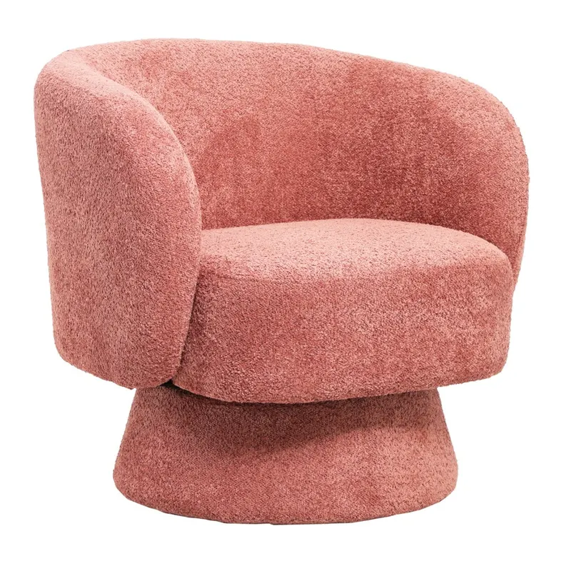 Fotoliu RIVES BOUCLE Roz - Roz
