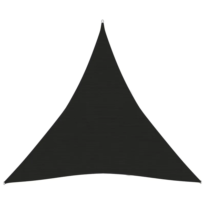 panza parasolar, negru, 4,5x4,5x4,5 m, hdpe, 160 g/m2