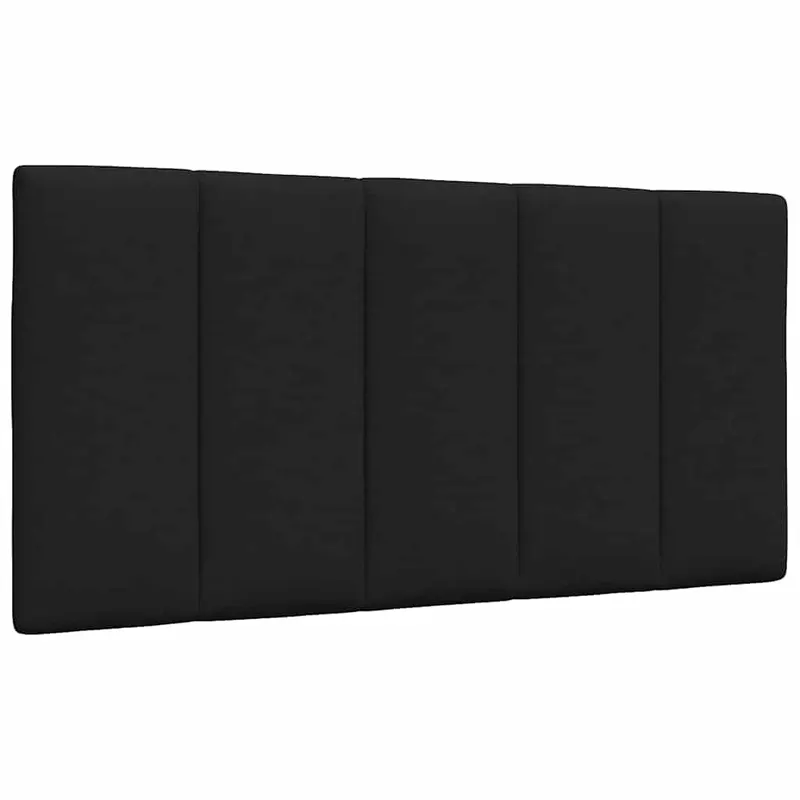 perna pentru tablie de pat, negru, 100 cm, material textil