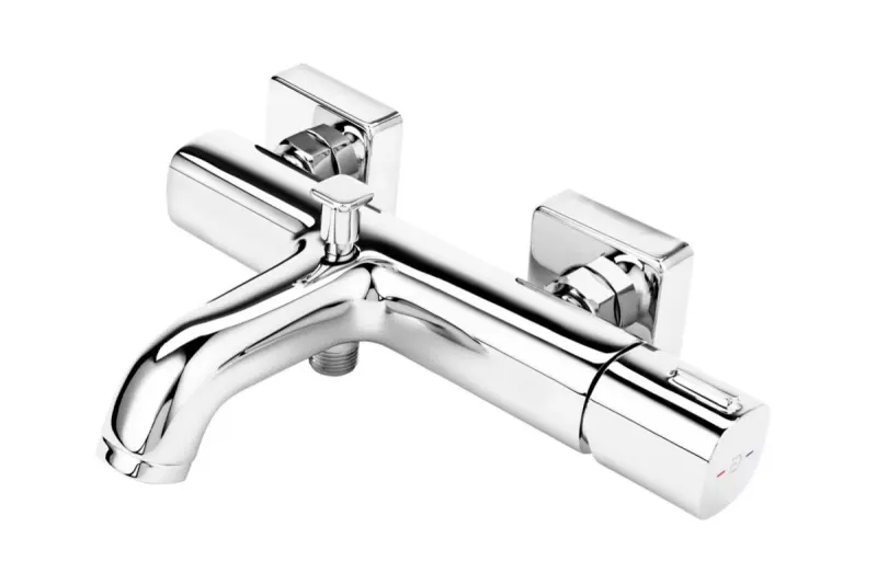 Baterie cada FDesign Meandro FD1-MDR-1-11, 1 2 , aparenta, diverter, anti-calcar, crom