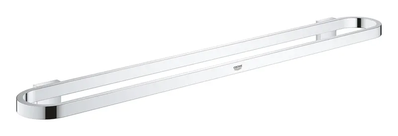 Suport prosop Grohe 41056000, 600 mm, 85 mm, 2 orificii instalare, 1 rafturi, pe perete, metal, Crom