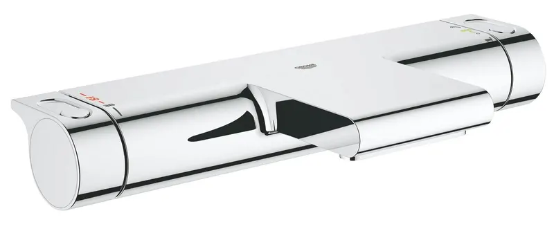 Baterie cada Grohe 34484001, Grohtherm 2000 New, montaj pe perete, compatibil cu instalatii sanitare standard, crom