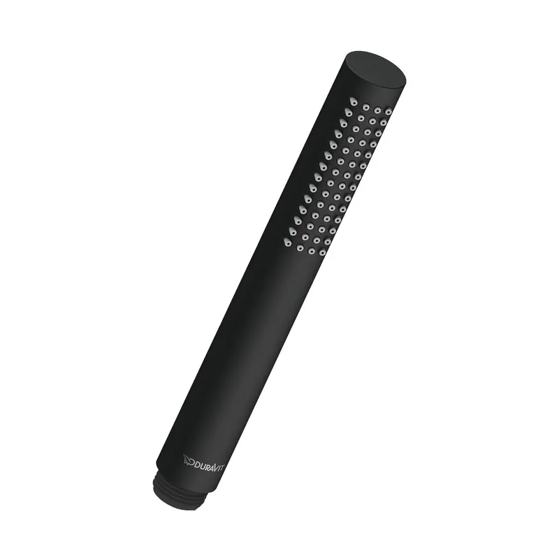 Para de dus Duravit UV0642001046, dus, diametru 25 mm, montaj universal, racord 1 2 , para shockproof, negru