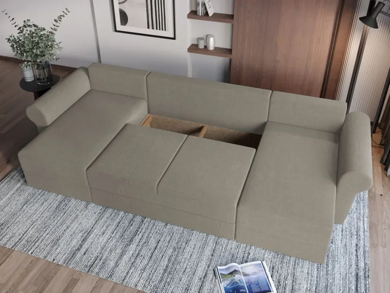 Coltar U Extensibil Bonito crem — imaginea 3