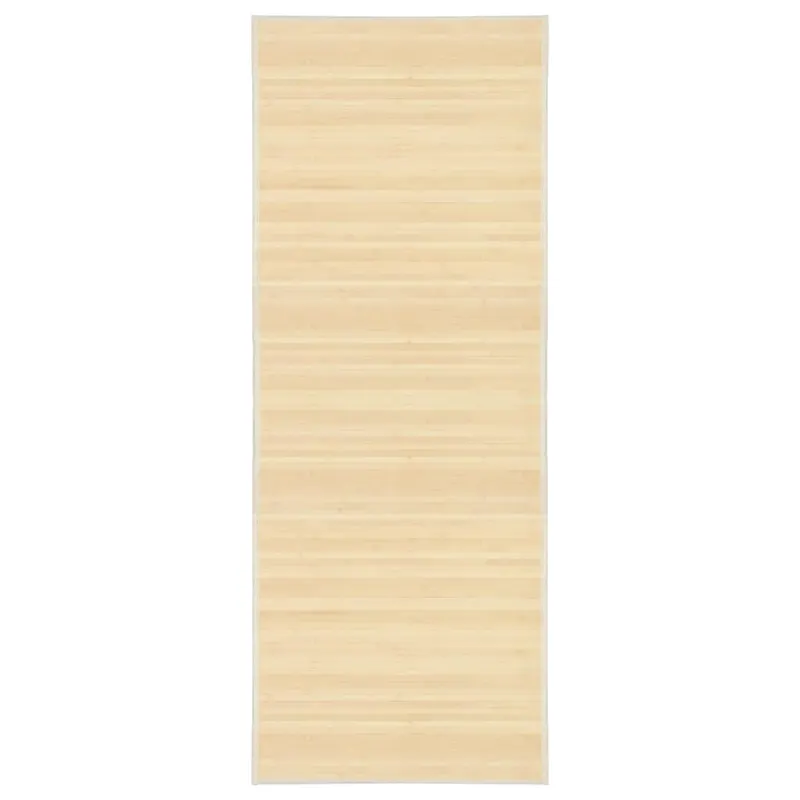 covor din bambus, natural, 80 x 200 cm