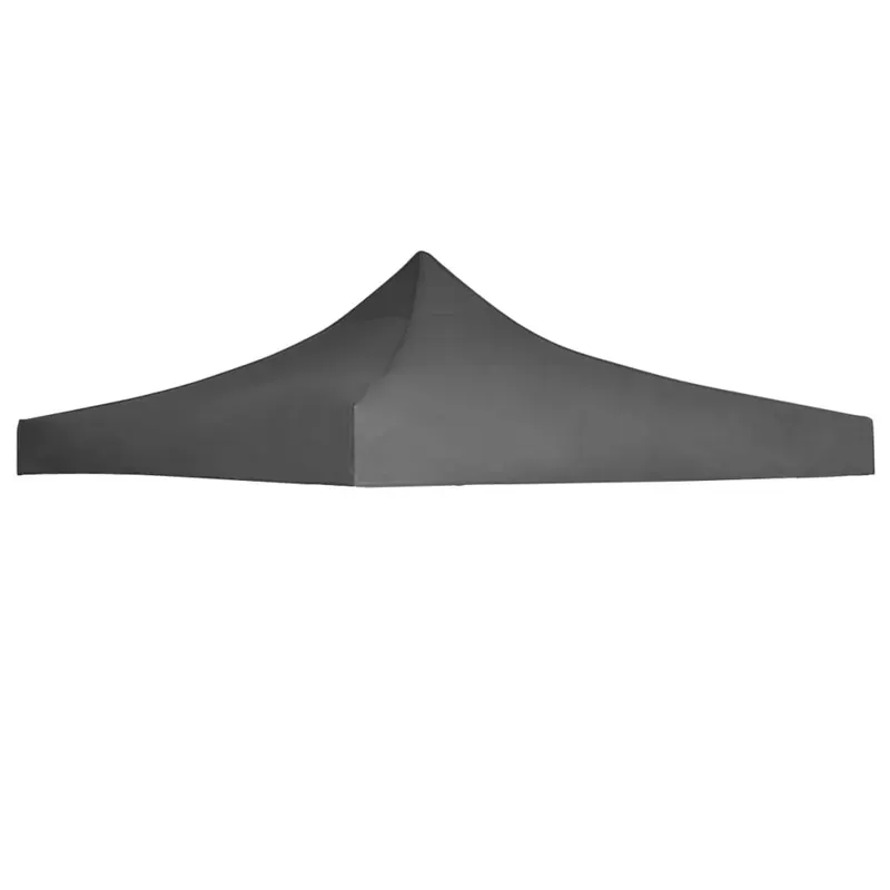 acoperis cort de petrecere, antracit, 3 x 3 m