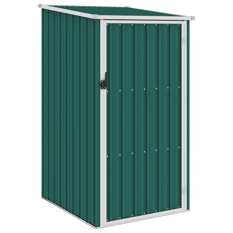 Șopron de gradina, verde, 87 x 98 x 159 cm, otel galvanizat