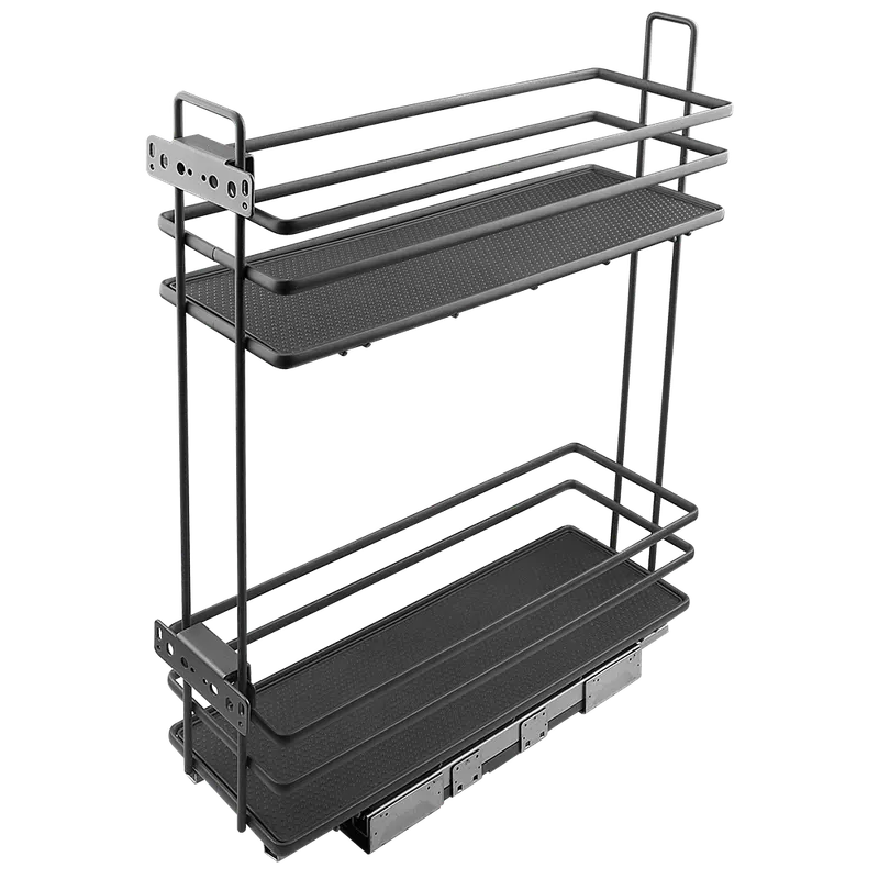 Cos Jolly bucatarie TEKO-Premium, otel, antracit, extractie totala, amortizare, front 300 mm