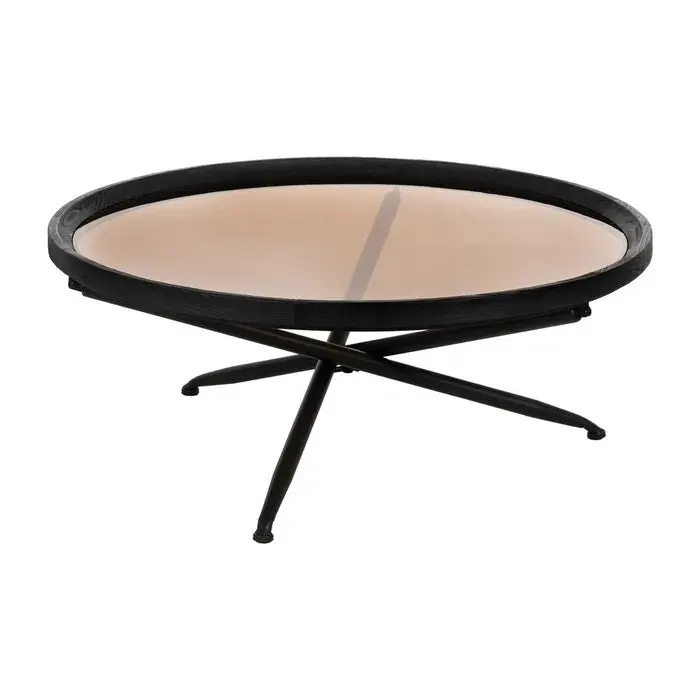 Masuta de cafea RAPHOE Ø100 x 40 CM - Negru