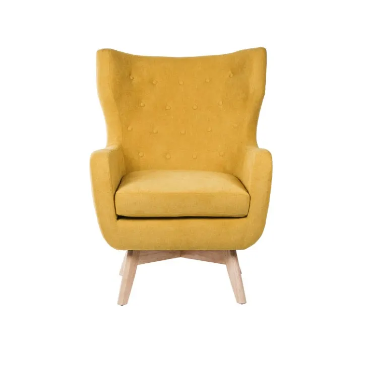 Fotoliu LISBOS - Mustard