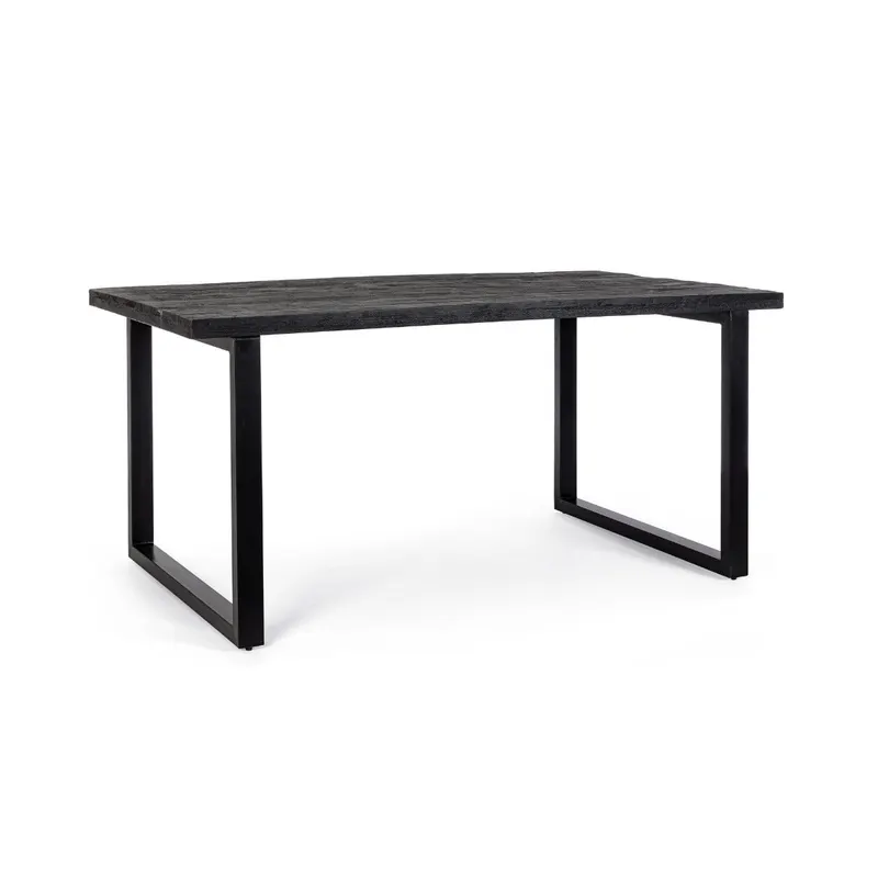 Masa HASTINGS 200 x 100/ 160 x 90 CM - 200x100cm / Negru