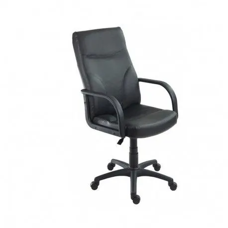 Scaun directorial Riva negru piele eco