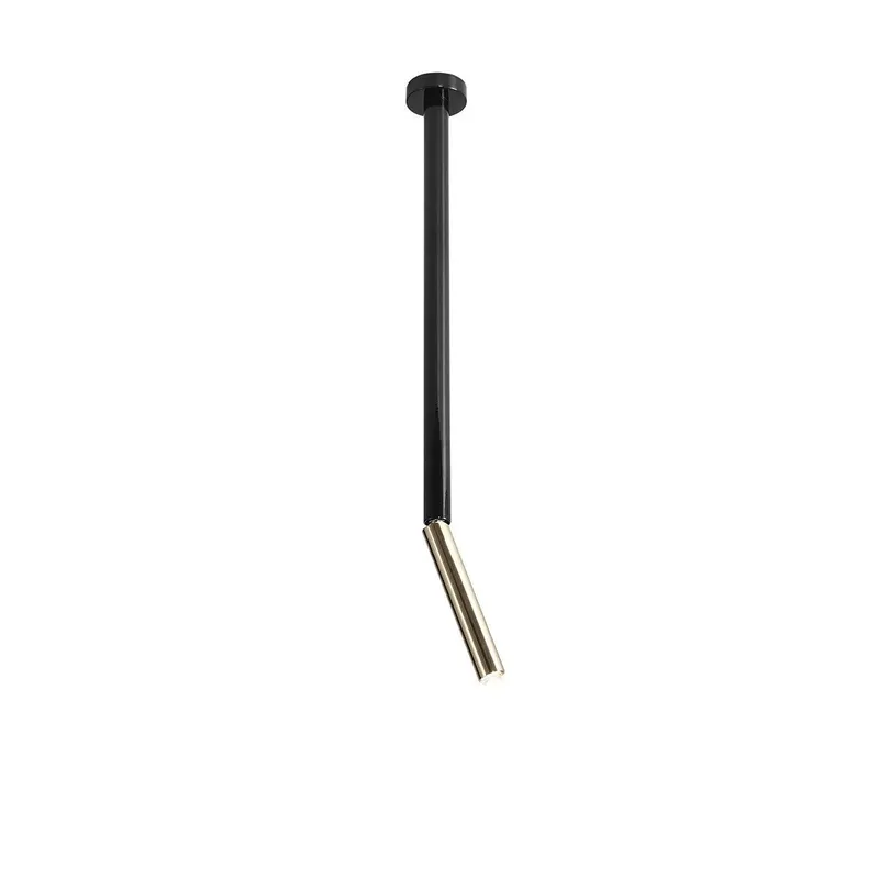 Lampa suspendata STAV - Negru / M (înălțime 54,5 cm)