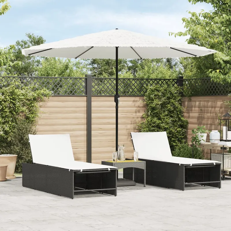 umbrela soare de gradina stalp din otel, alb 324x324x247 cm