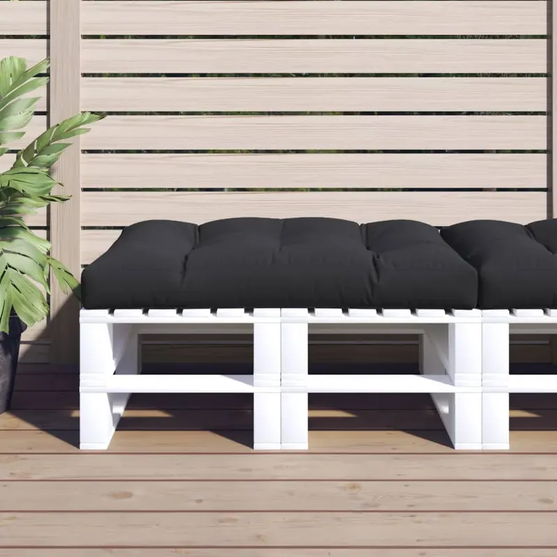 perna pentru paleti, negru, 120x80x12 cm, textil