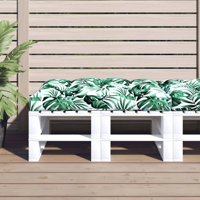 perna pentru paleti, verde, 120x80x12 cm, textil