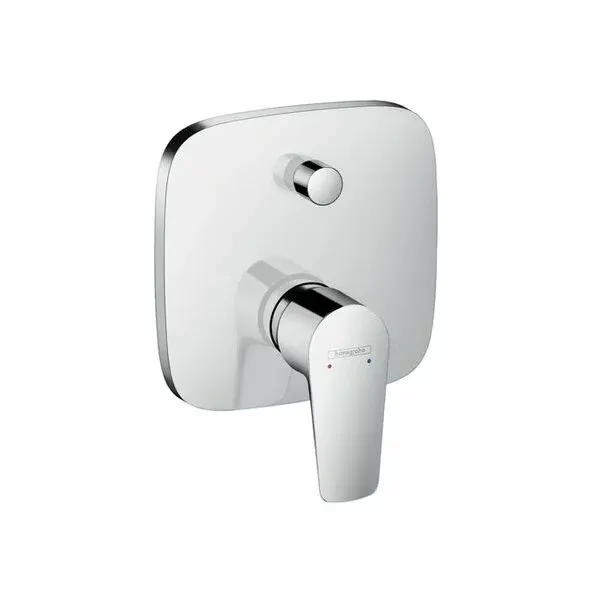 Baterie cada - dus incastrata Hansgrohe Talis E monocomanda crom lucios