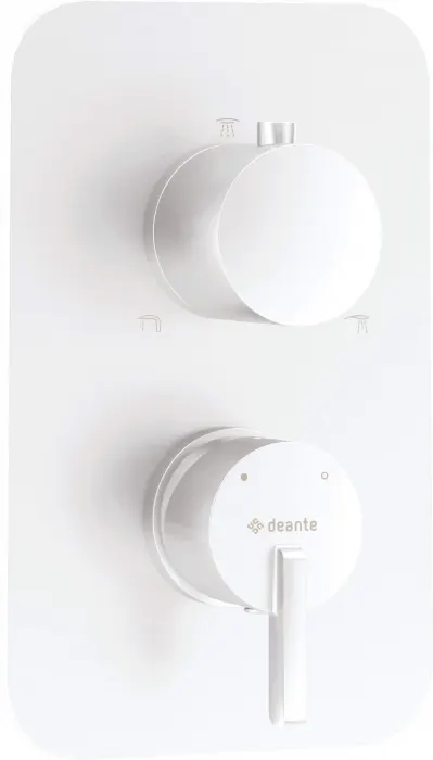 Capac pentru baterie cada, element extern BOX ascuns, alb, Deante Silia