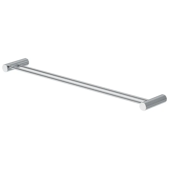 Suport portprosop dublu 60 cm, crom, Cersanit Zen