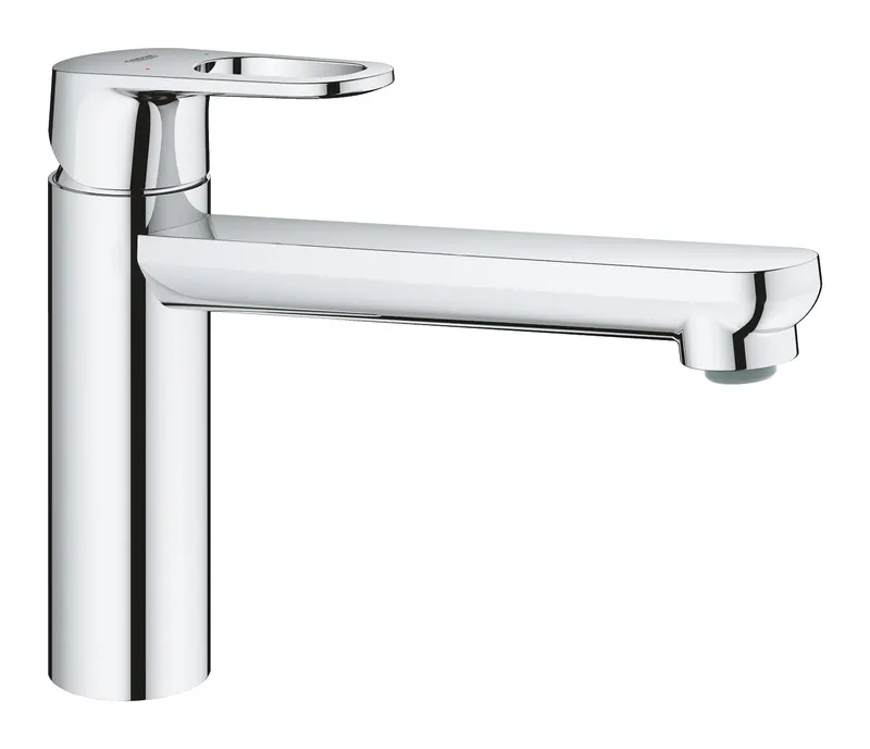 Baterie de bucatarie Grohe 31688000, 1 bar, 193 mm, 222 mm, 1 orificii instalare, 1 sprayuri, 140 unghi pivotare, Crom