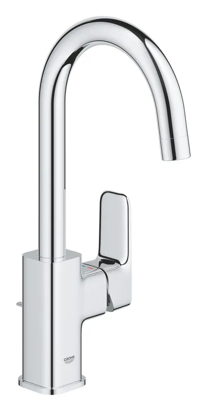 Baterie lavoar Grohe 1017670000, 28 mm, 5 l min, 0.6 bar, 35 mm, 311 mm, 140 mm, 395 mm, 1 orificii instalare, Crom