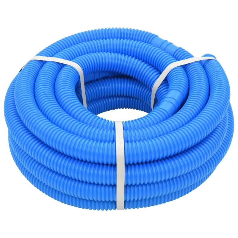furtun de piscina, albastru, 38 mm, 12 m