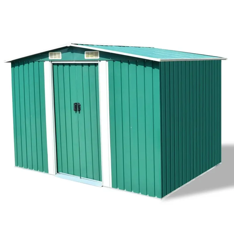magazie sopron metalic de gradina, 257 x 205 x 178 cm, verde
