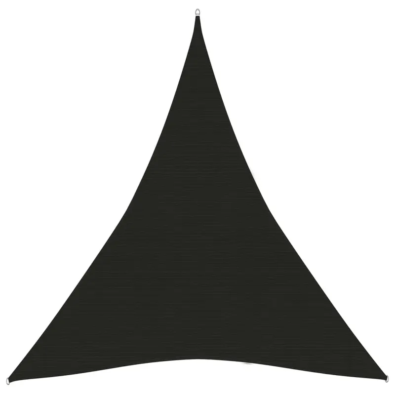 panza parasolar, negru, 4x5x5 m, hdpe, 160 g/m2