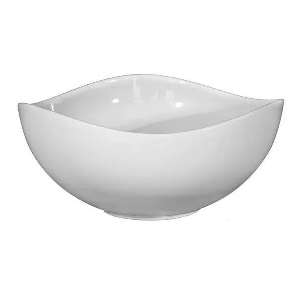 Lavoar pe blat Fluminia Aloe-39, 38 cm, amorf, garantie 2 ani, alb