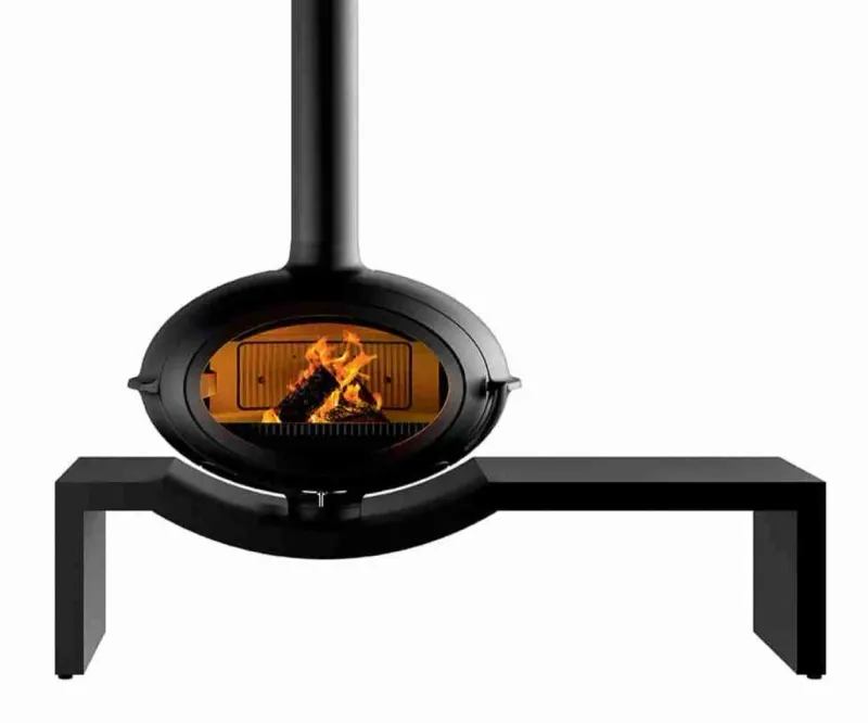 Soba fonta Brio cu suport tip banca 7-10.5kW