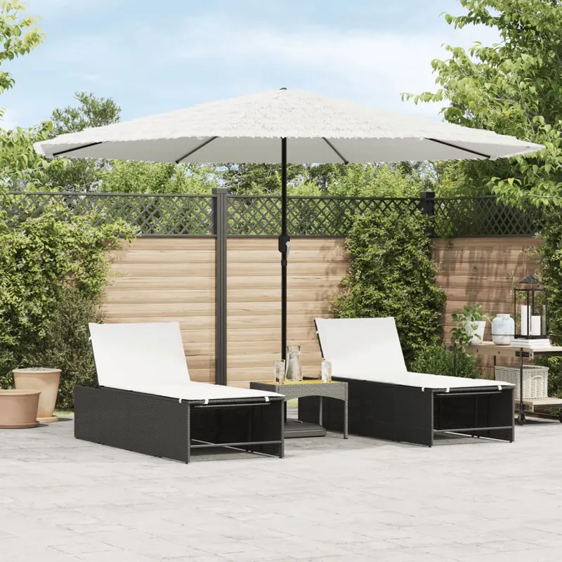 umbrela soare de gradina stalp din otel, alb 388x388x248 cm