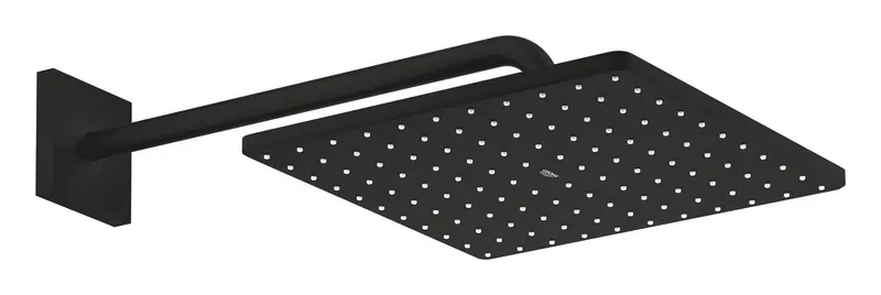 Dus fix Grohe 26564KF0, EuroCube, pe perete, 310 mm, 1 functie, mat, negru