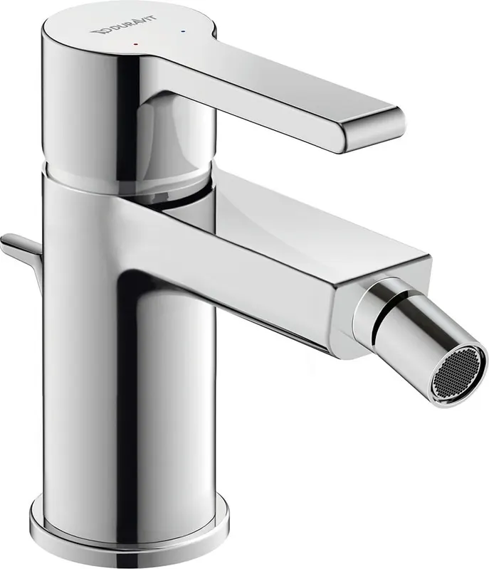 Baterie bideu Duravit B22400001010, B.2, tip comanda monocomanda, marime s, tip instalare pe bideu, crom