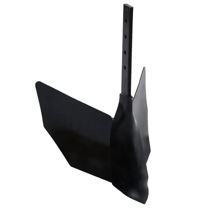 accesoriu plug motocultor, negru, metal