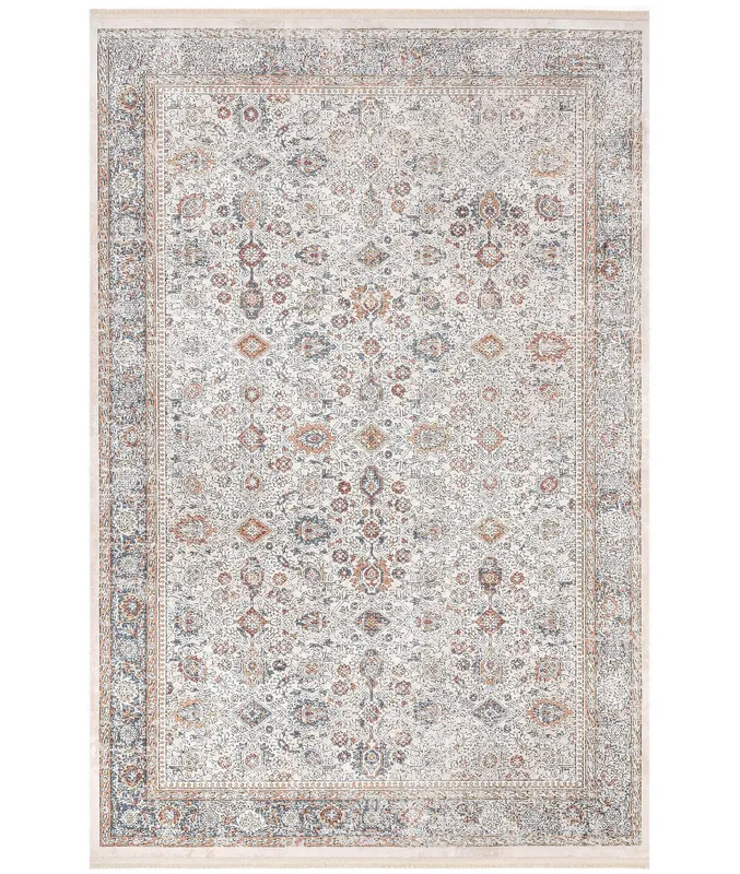 Covor de living / dormitor Suleiman, Bej - Multicolor