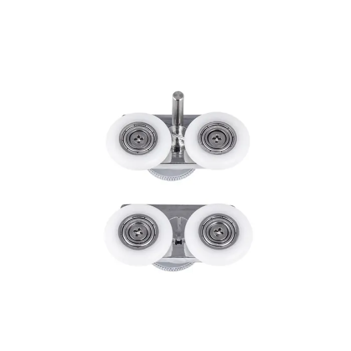 Set 2 role duble inferioare, pentru usi de dus glisante, 23mm, Cersanit Crea