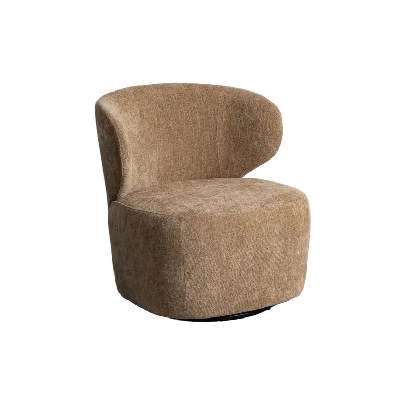Fotoliu rotativ PALENA - Taupe