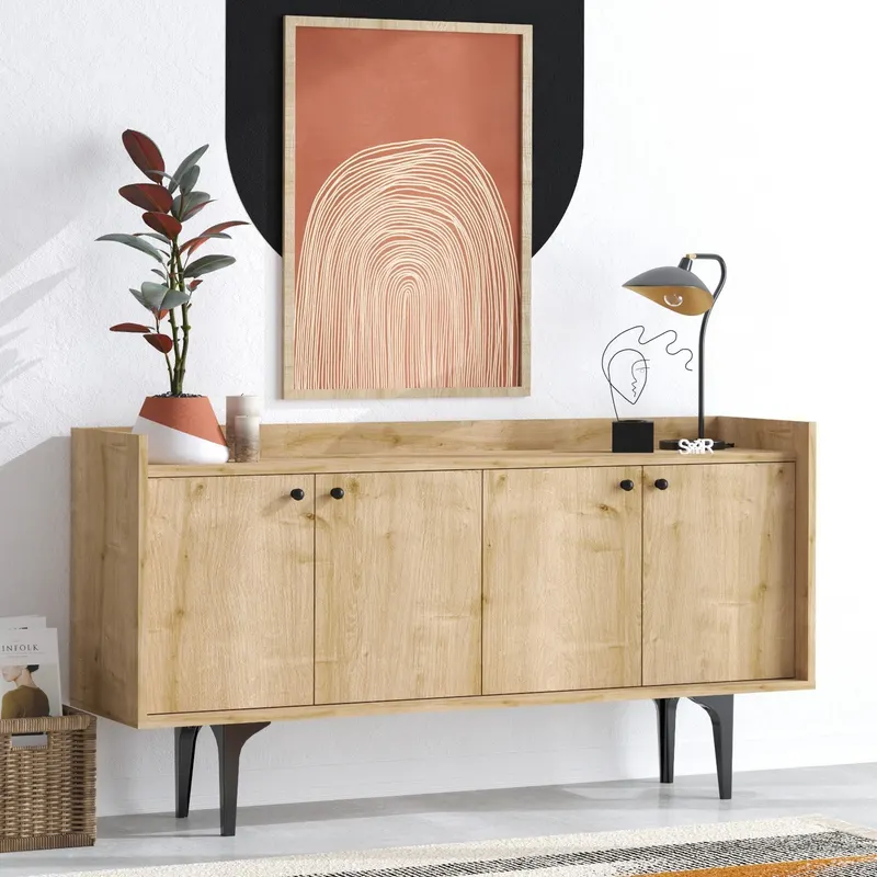 Dulap Living 150 X 80 X 40 Navi Culoare Stejar