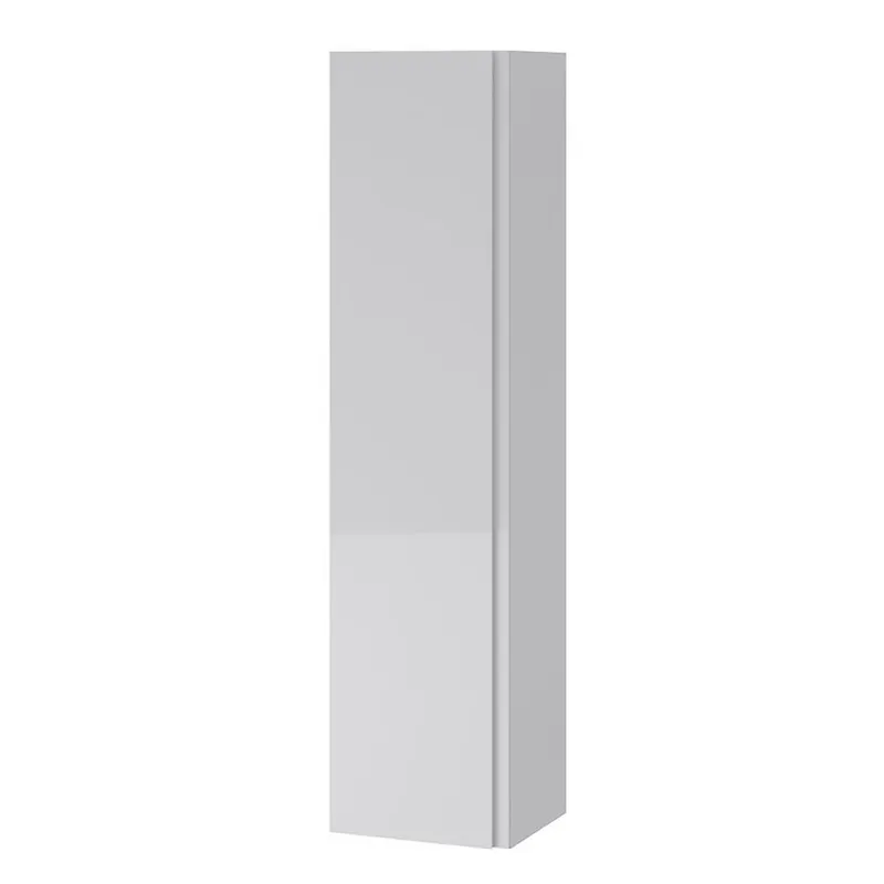 Dulap baie suspendat Cersanit Moduo, o usa, 160 cm, gri, montat