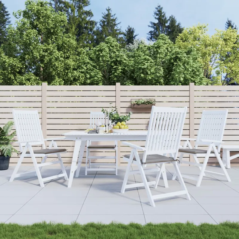 perne scaune de gradina 4 buc. gri 50x50x3 cm tesatura oxford