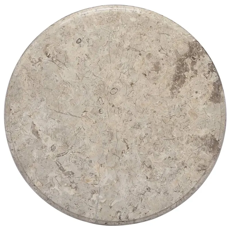 blat de masa, gri, Ø50x2,5 cm, marmura