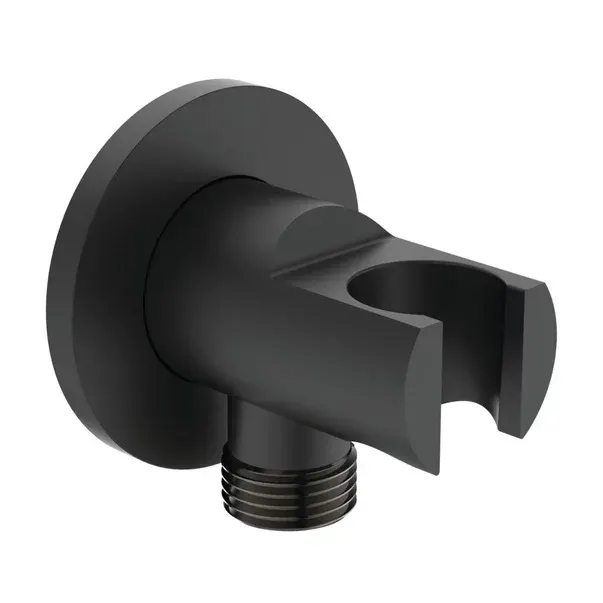 Cot de iesire dus cu suport Ideal Standard Multisuite negru mat