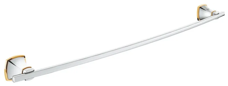 Bara prosop Grohe 40629IG0, Grandera, pe perete, 600 mm, metal, crom auriu