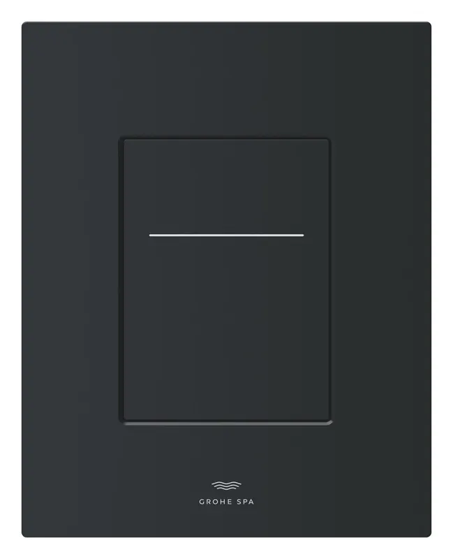 Clapete WC Grohe 104644KF00, SPA Aqua, 160 x 201 cm, touch, auto-flush, baterie, mat, negru
