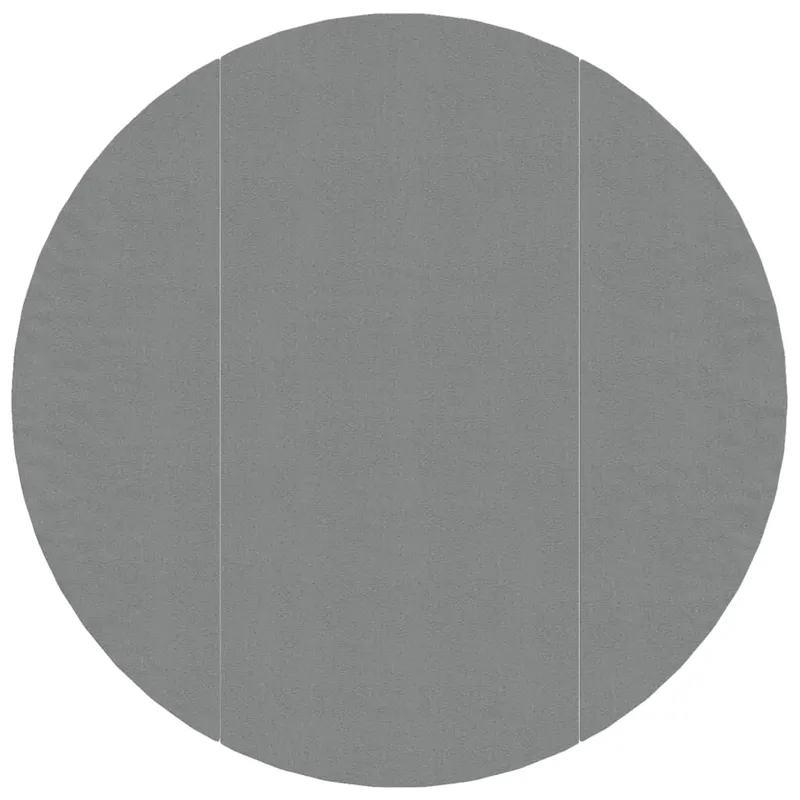 acoperire geotextil piscina, gri deschis, Ø306 cm, poliester